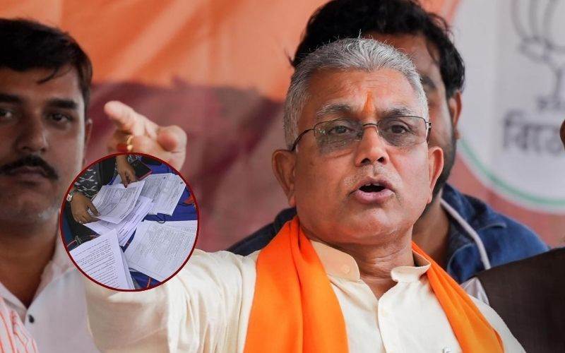 مرشد آباد میں ووٹر لسٹ سے 100 سے زائد نام حذف ہونے کا الزام، دلیپ گھوش کا پولیس پر سنگین دعویٰ